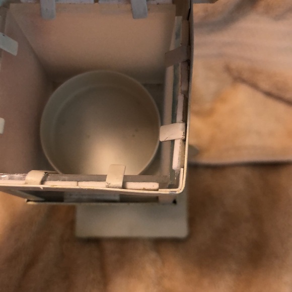 VTG Metal Birdhouse Tea Light Holder Country Boho Candle holder 9”x3” - Picture 5 of 6